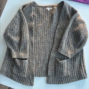Bare Knitwear Marine Cardigan in Taupe